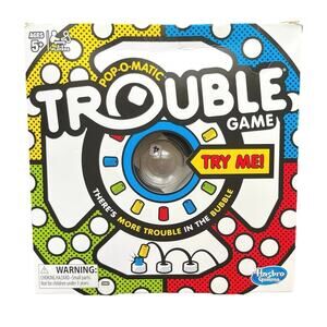 Hasbro Trouble Game, Family Game Night, Popomatic, Play Daye, Kids Gift
